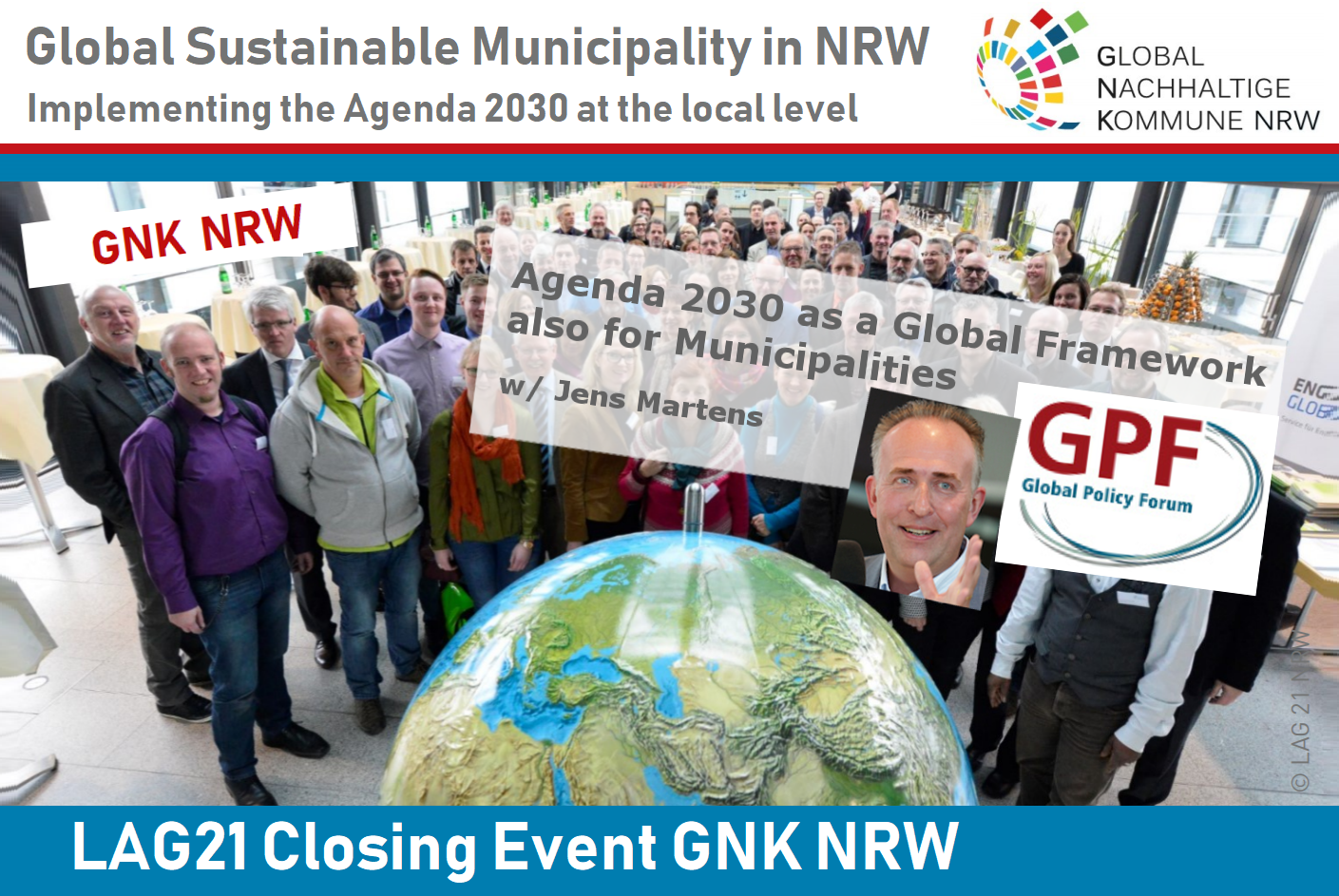 GNK NRW, Agenda 2030 as a Global Framework also for Municipalities