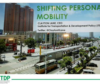 Shifting Personal Mobility, COP23 Transport Event